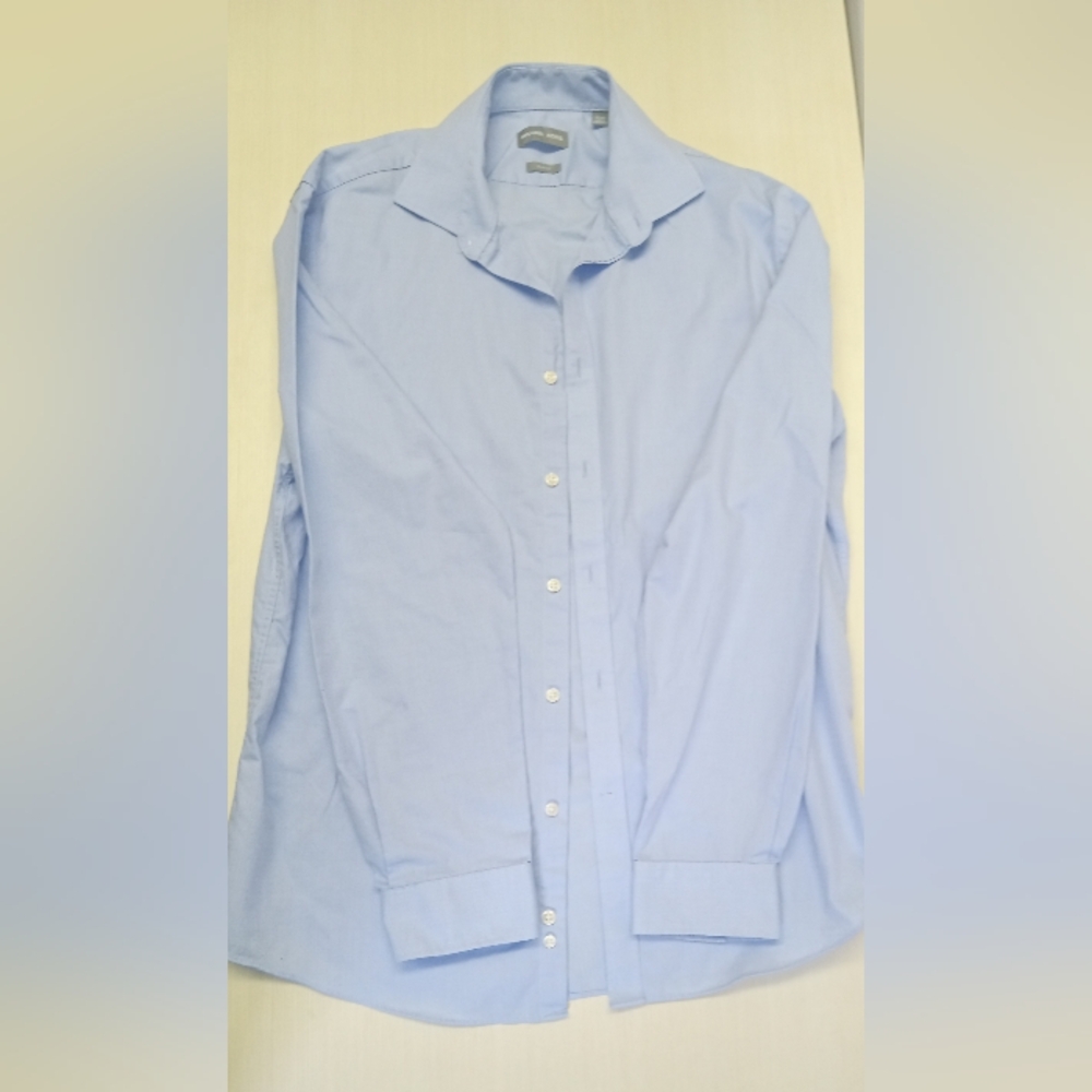 Michael Kors Blue Dress Shirt Classic Button-Down